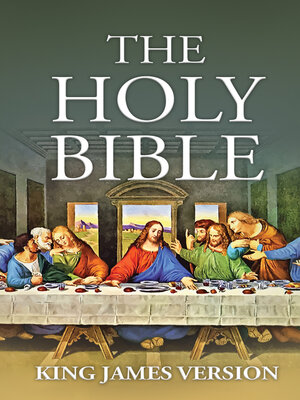 cover image of The King James Version of the Bible